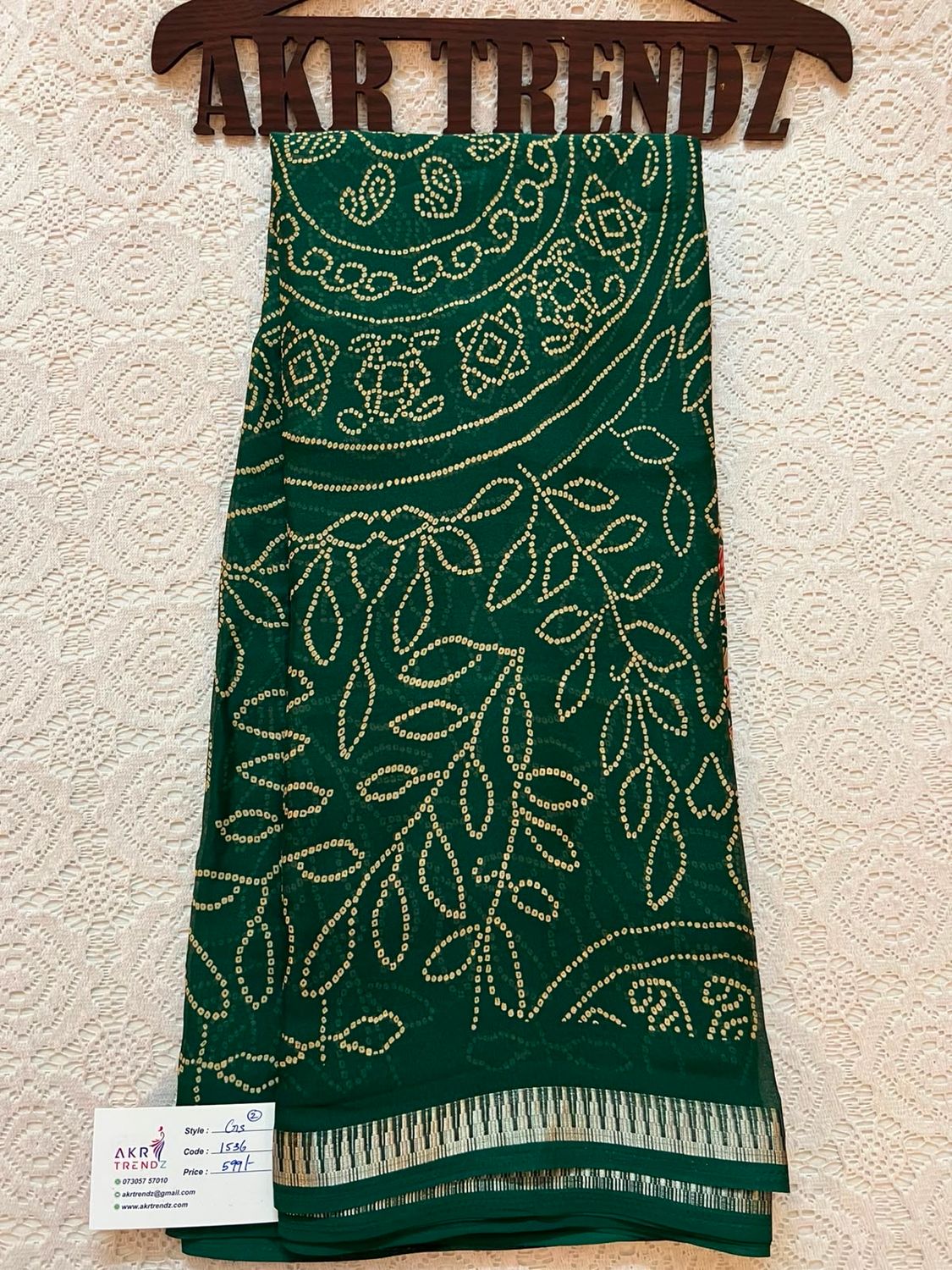 Thin border Georgette Sarees