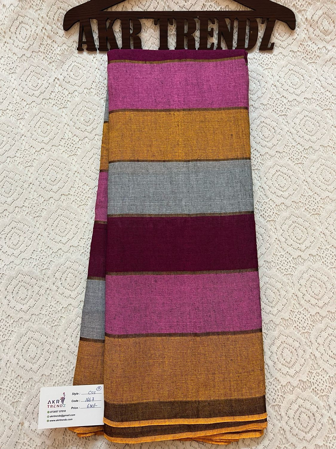 Khadi Soft Cotton Sarees