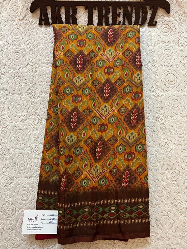 Silk Mix Soft Cotton Sarees