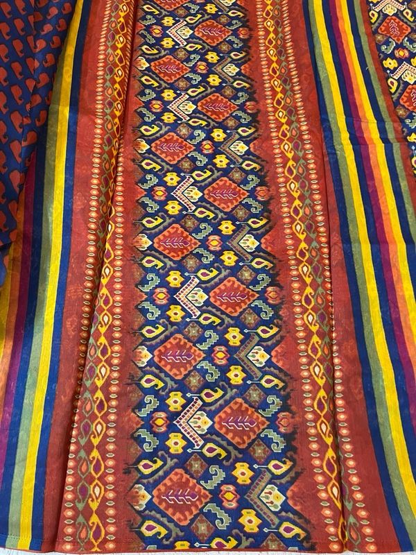 Silk Mix Soft Cotton Sarees