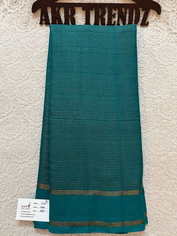 Khadi Soft Cotton Sarees