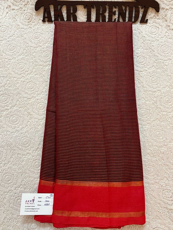 Khadi Soft Cotton Sarees