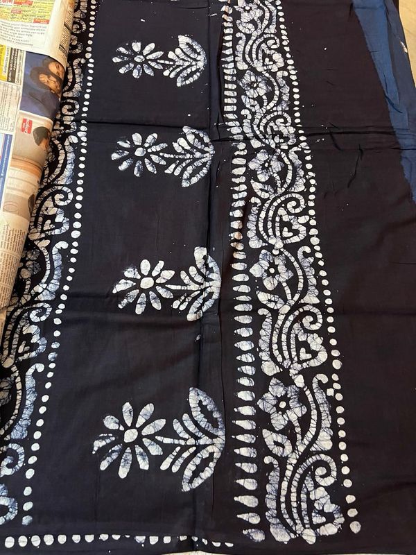 Batik Pure Cotton Sarees