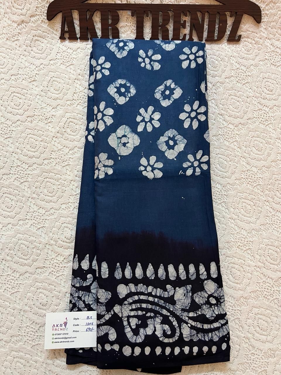 Batik Pure Cotton Sarees