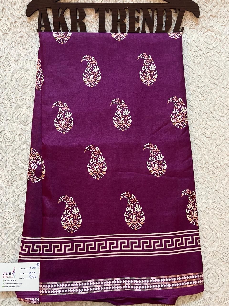 Soft Dola Silk Sarees