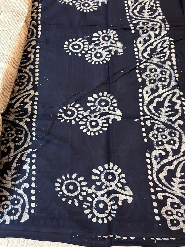 Batik Pure Cotton Sarees