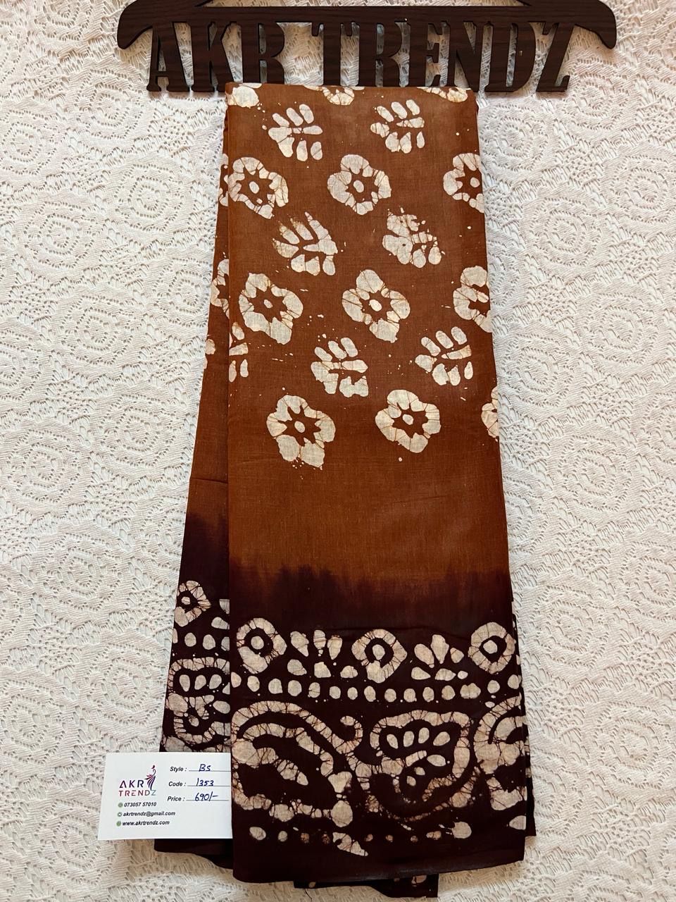 Batik Pure Cotton Sarees