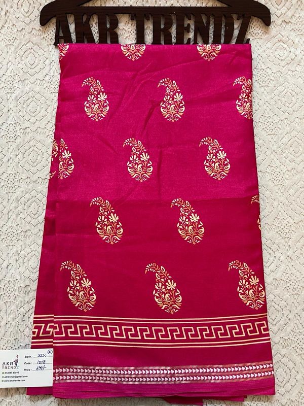 Soft Dola Silk Sarees
