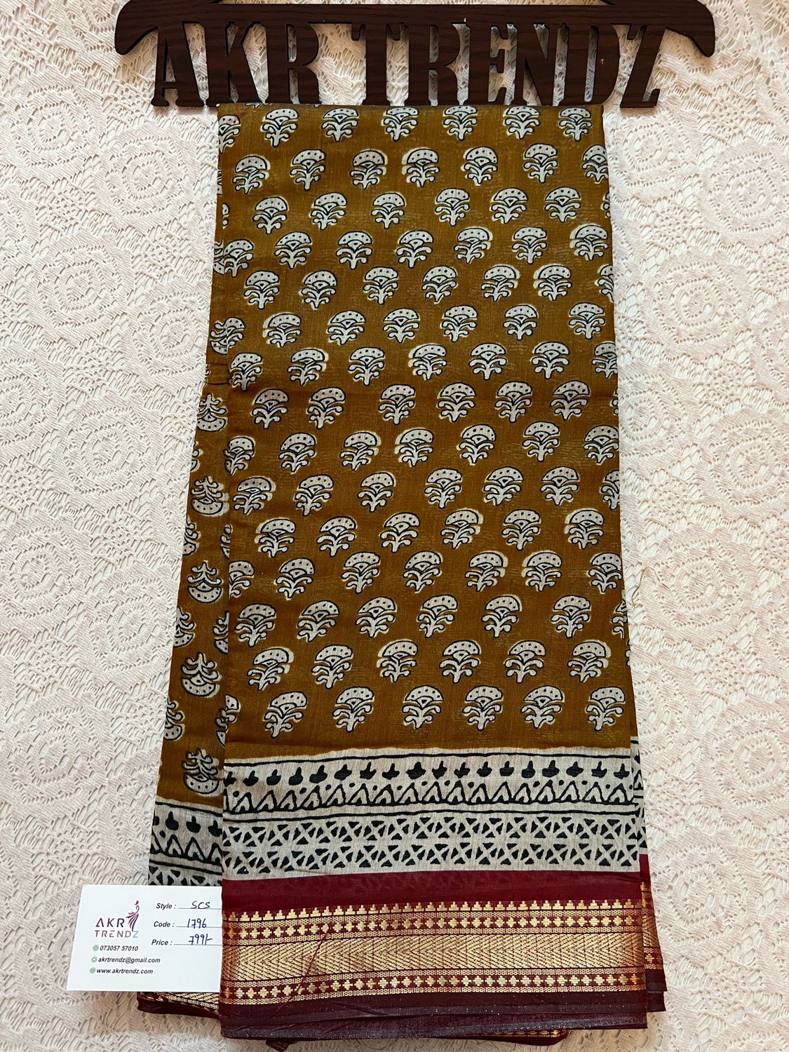 Soft Chanderi Cotton Sarees
