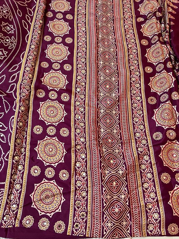 Modal Mirror Silk Sarees