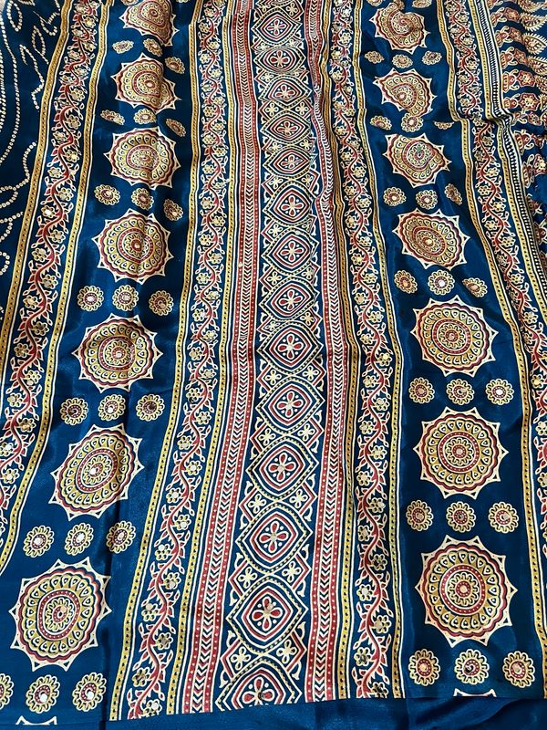 Modal Mirror Silk Sarees