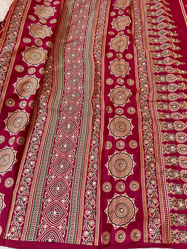 Modal Mirror Silk Sarees
