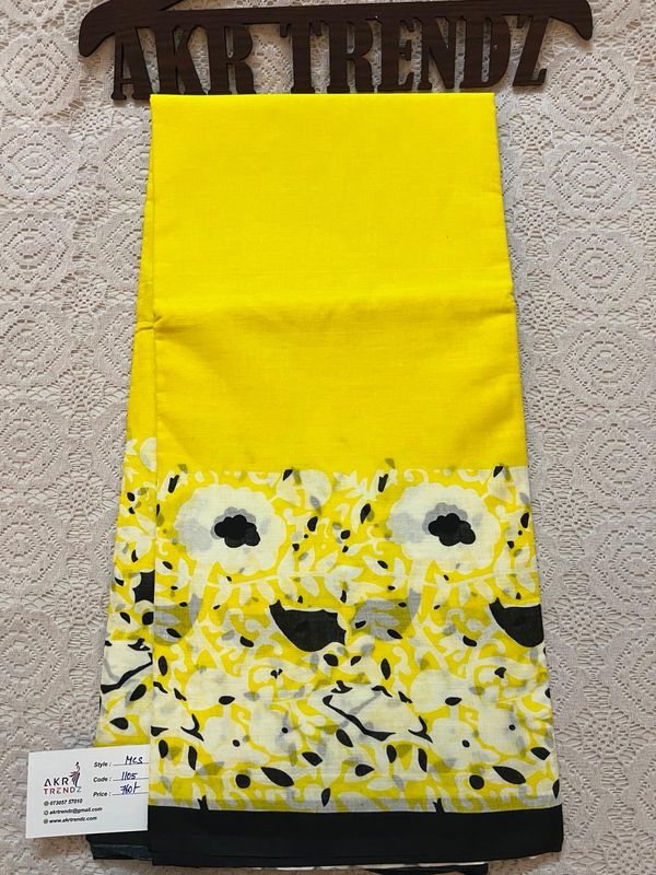 Mul Cotton Sarees