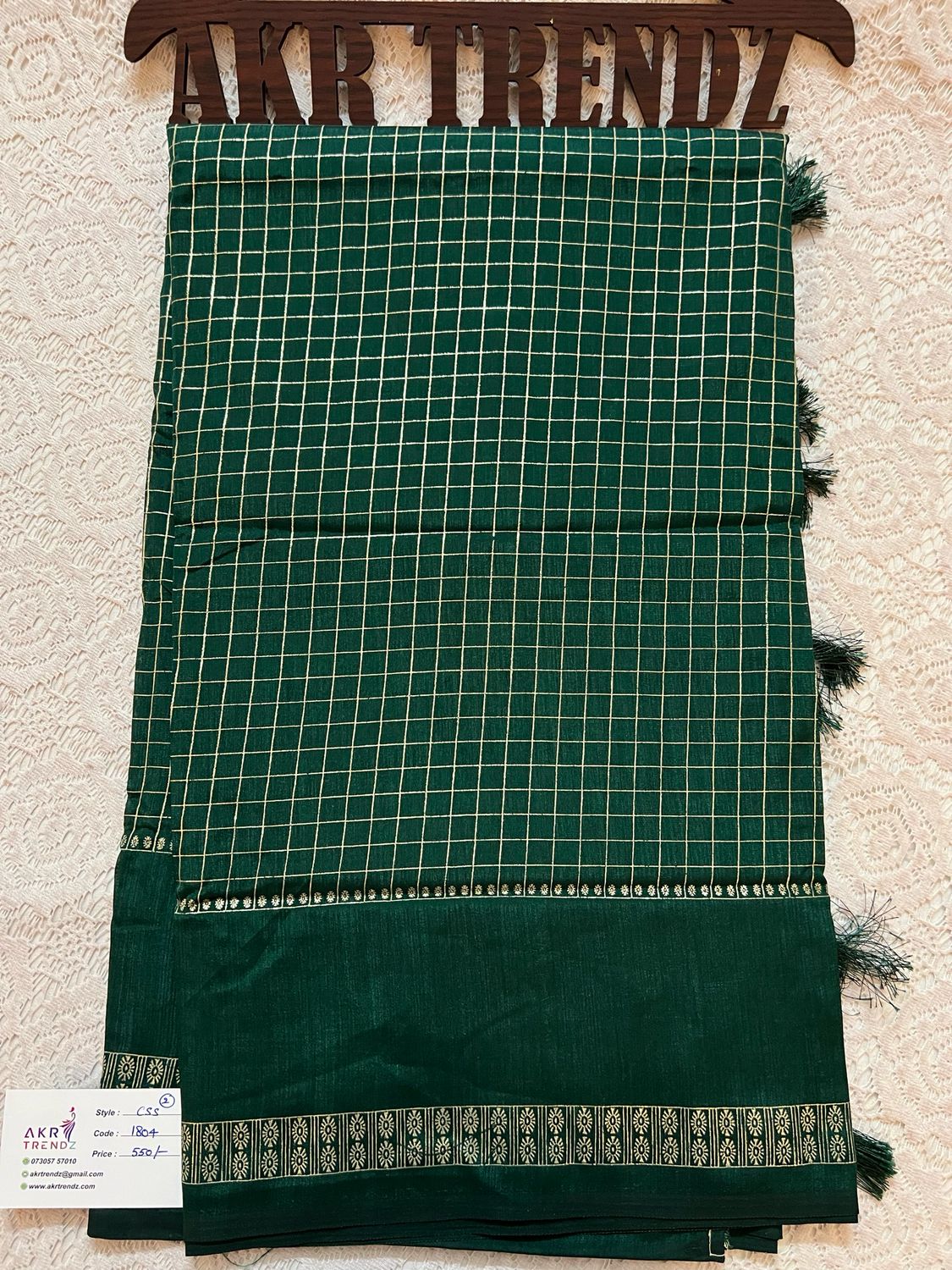 Crackle Soft Silk Sarees