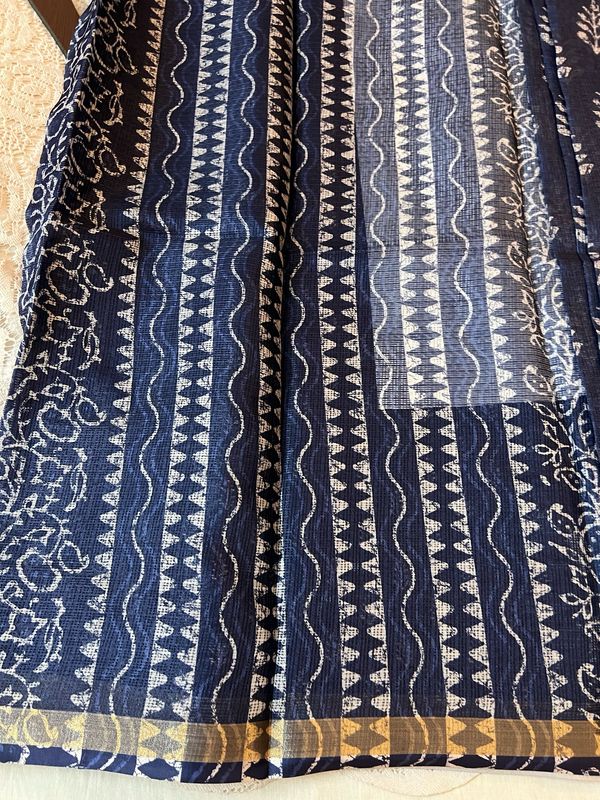 Digital Print Kota Silk Sarees