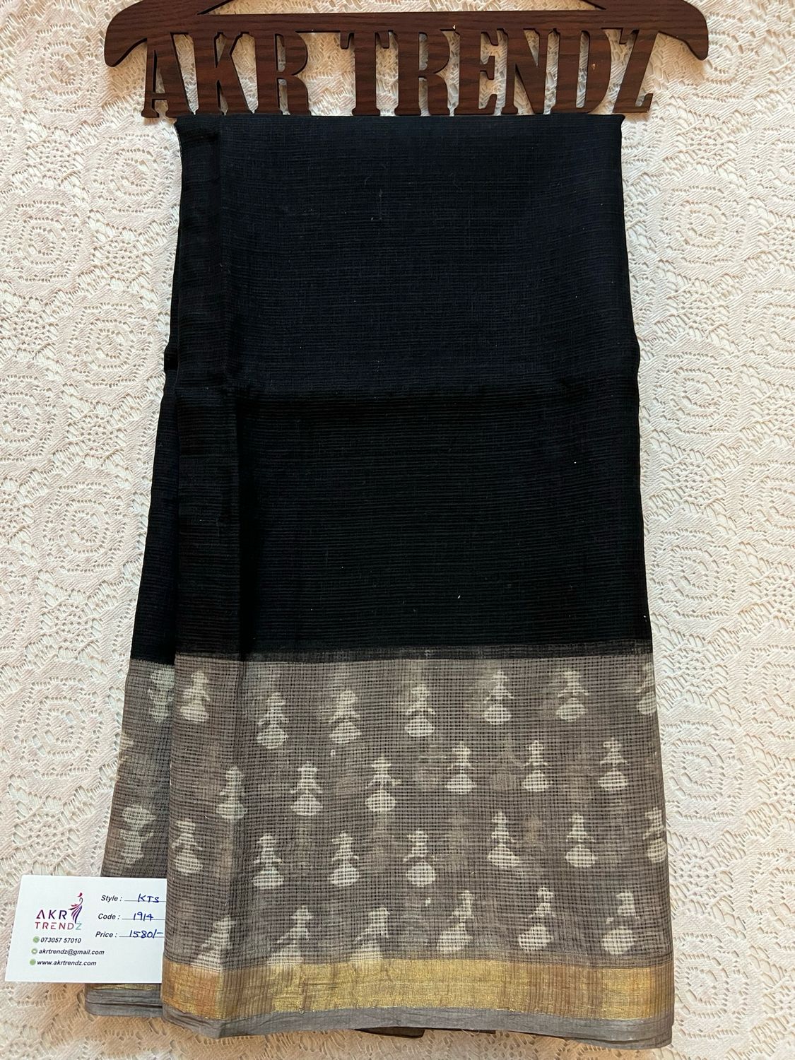 Handblock Kota Doria Sarees