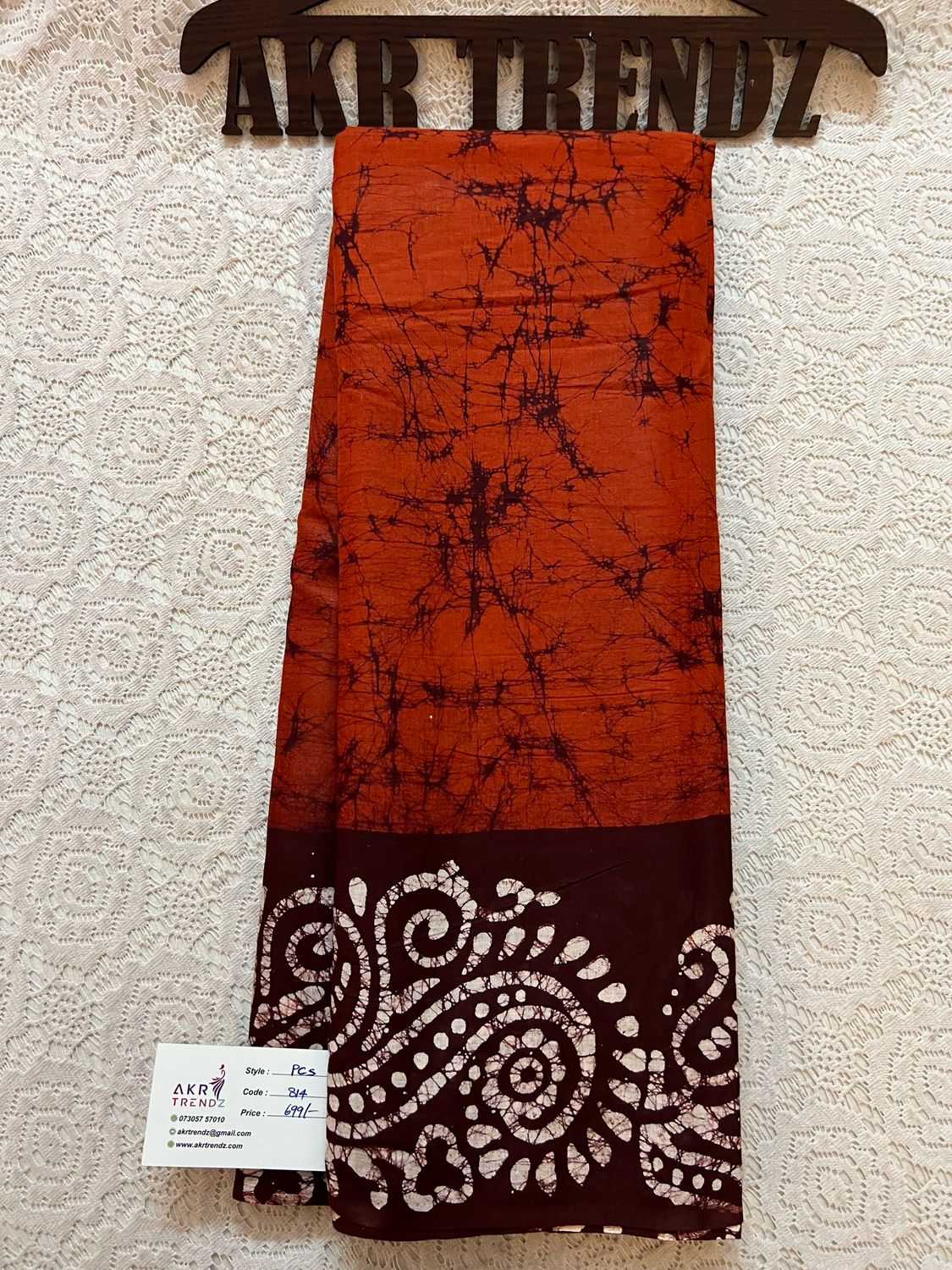 Batik Pure Cotton Sarees