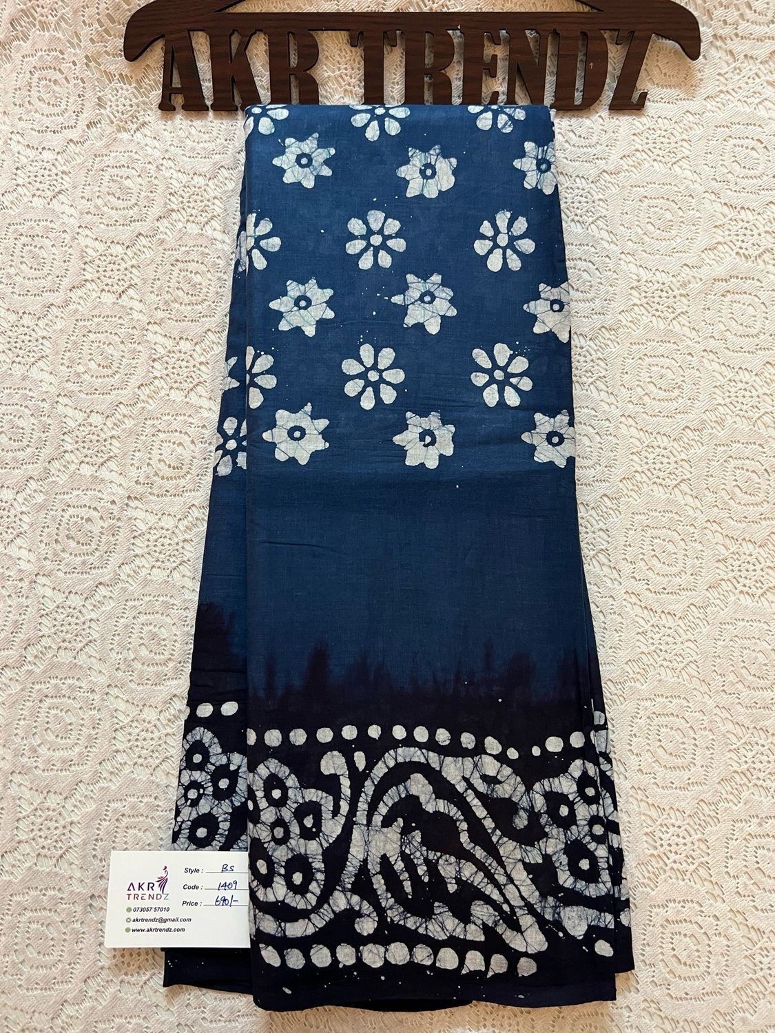 Batik Pure Cotton Sarees