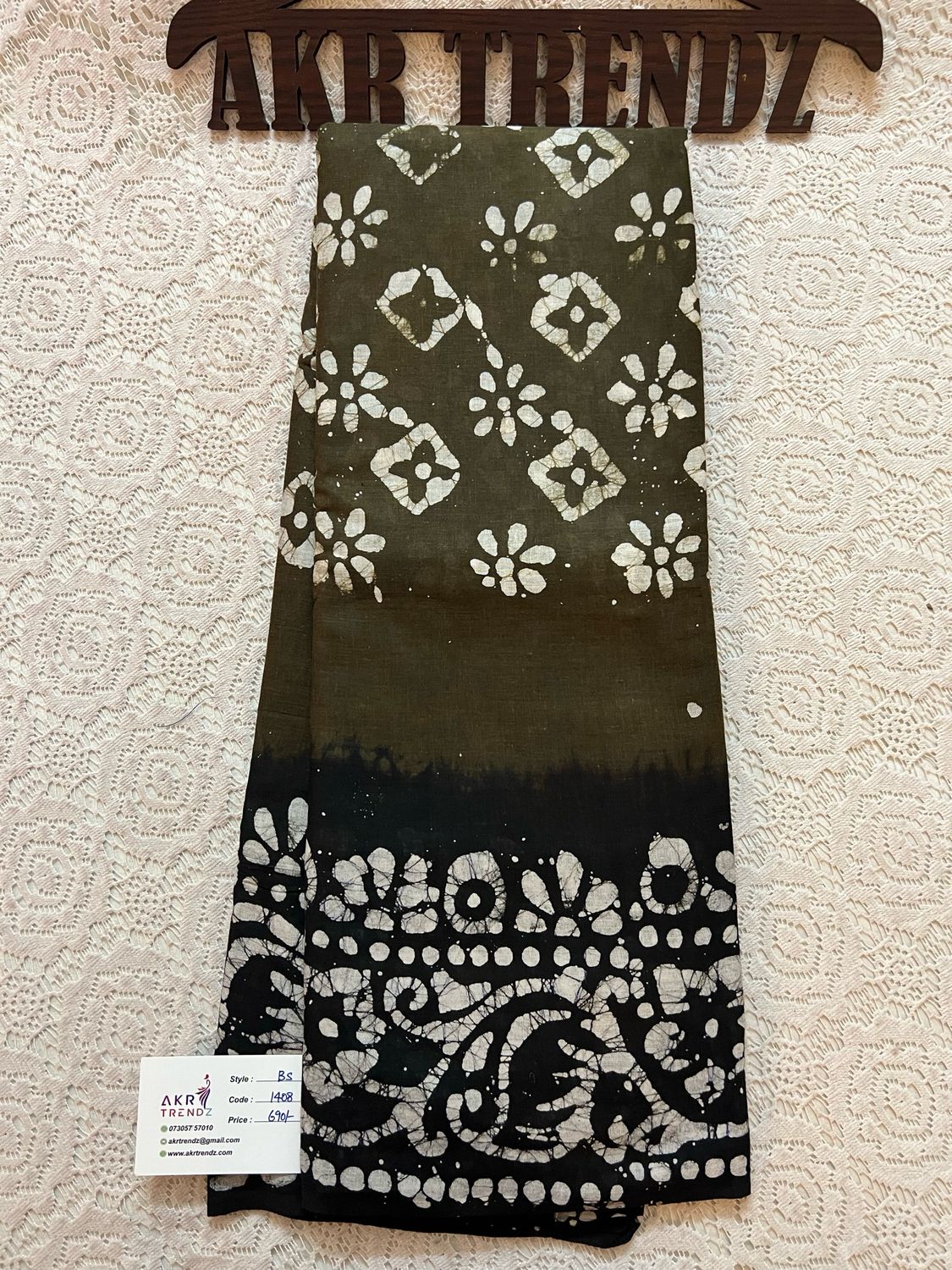 Batik Pure Cotton Sarees