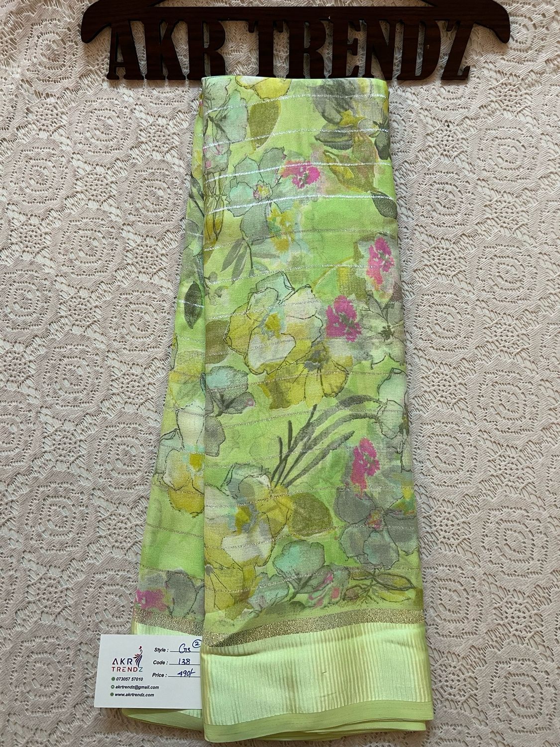 Fancy Georgette Sarees