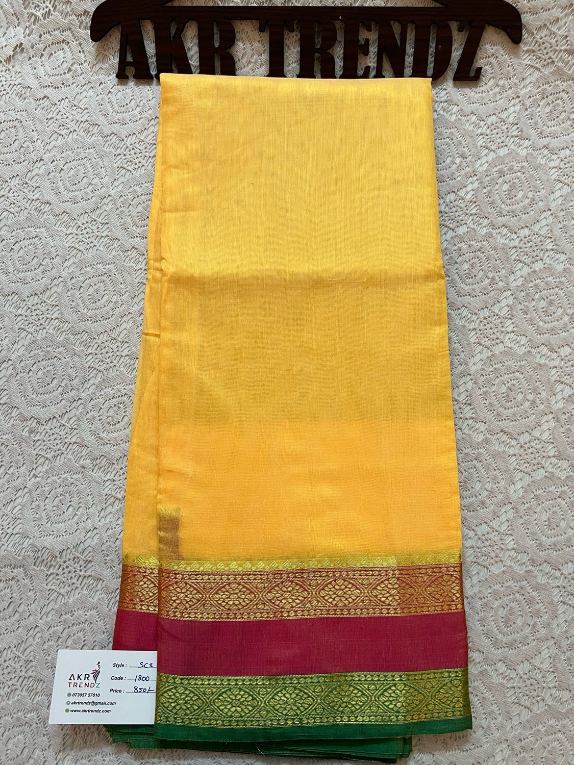 Silk Mix Chanderi Cotton Sarees