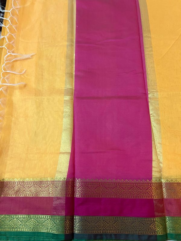 Silk Mix Chanderi Cotton Sarees