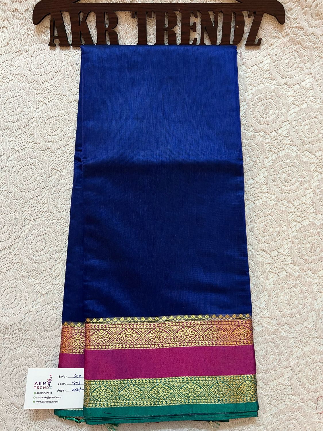 Silk Mix Chanderi Cotton Sarees