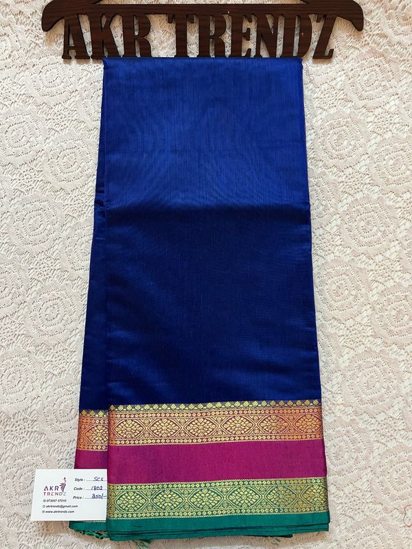 Silk Mix Chanderi Cotton Sarees