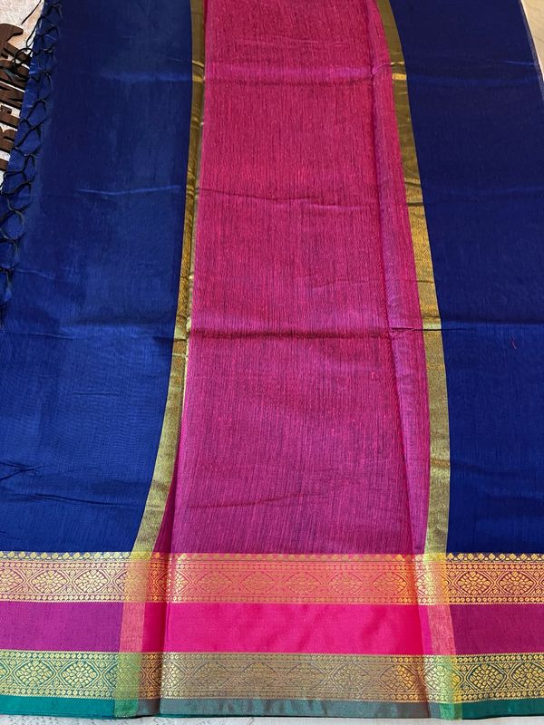 Silk Mix Chanderi Cotton Sarees