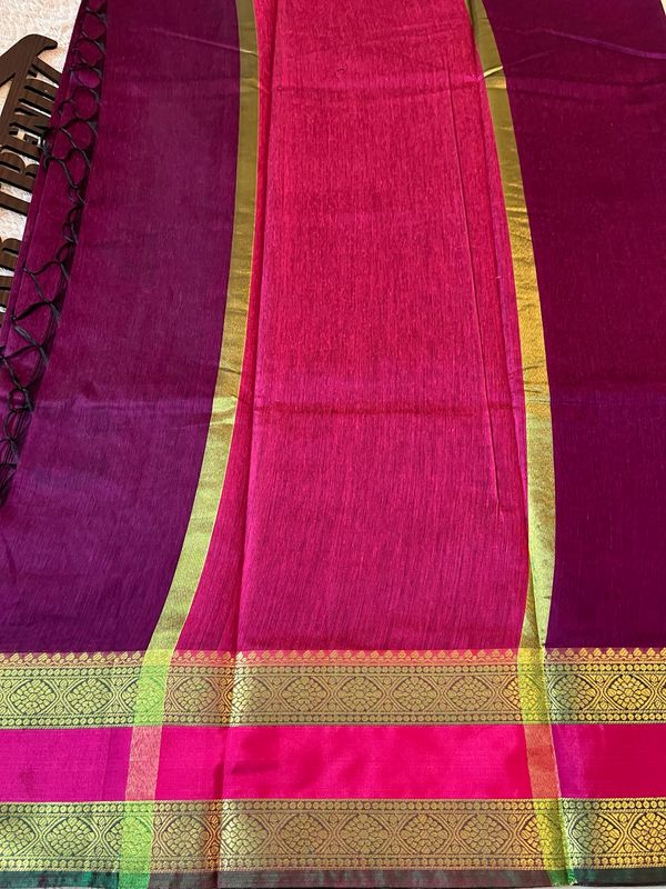 Silk Mix Chanderi Cotton Sarees
