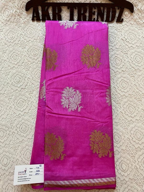 Fancy Tussar Silk Sarees