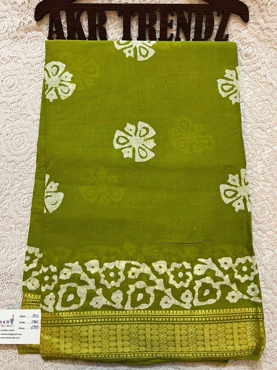 Batik Pure Cotton Sarees