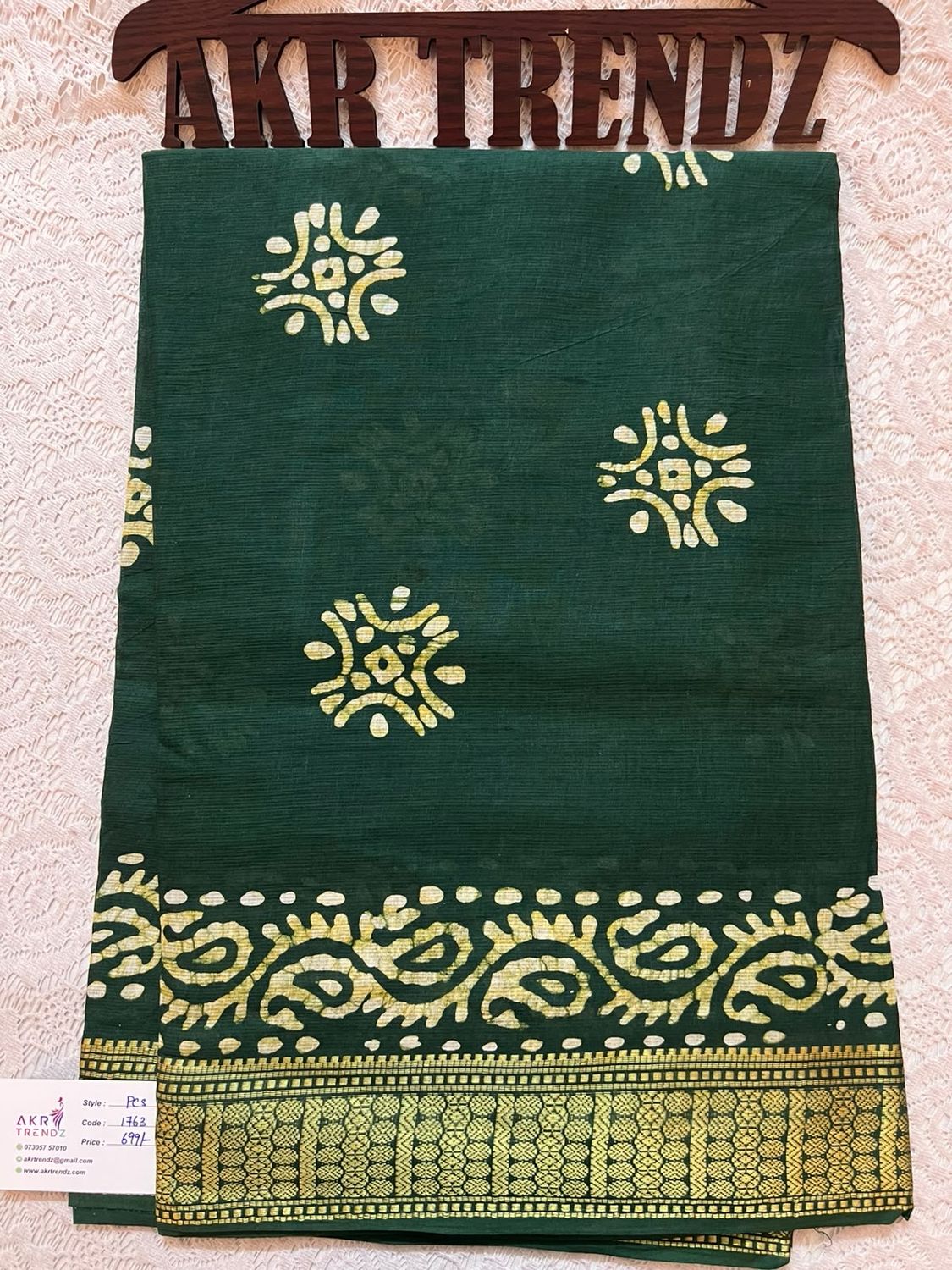 Batik Pure Cotton Sarees