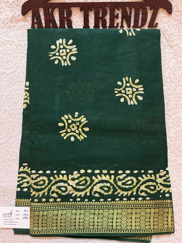 Batik Pure Cotton Sarees