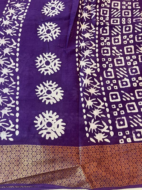 Batik Pure Cotton Sarees