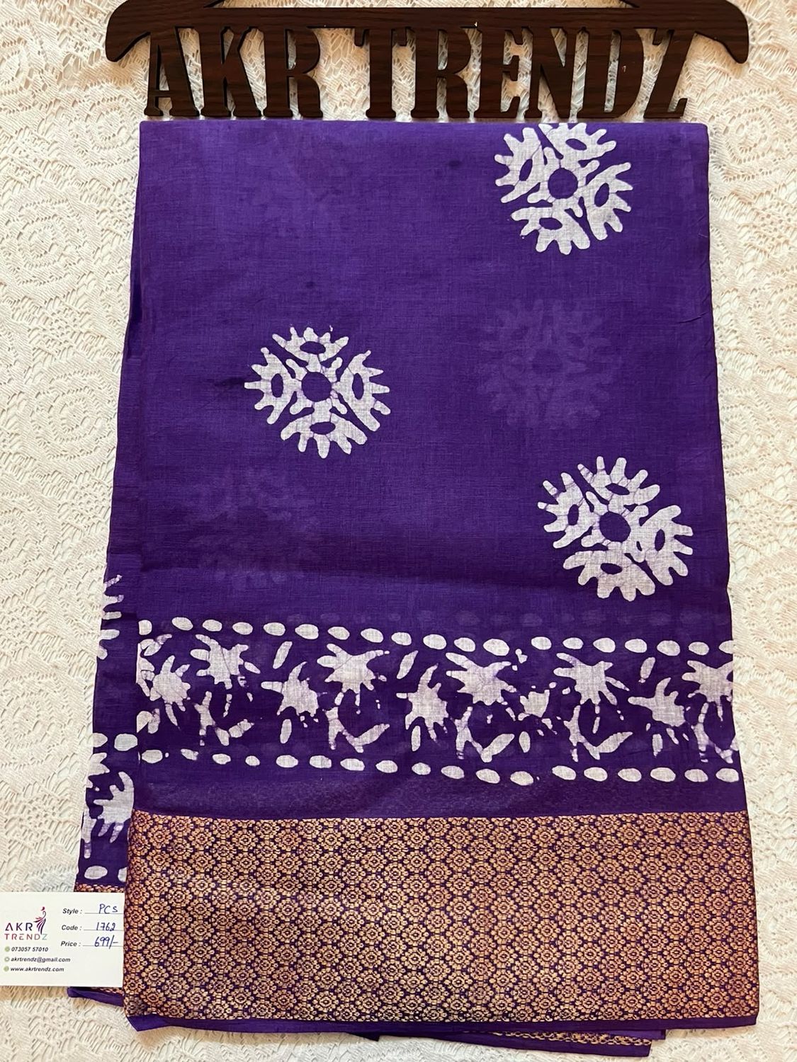 Batik Pure Cotton Sarees