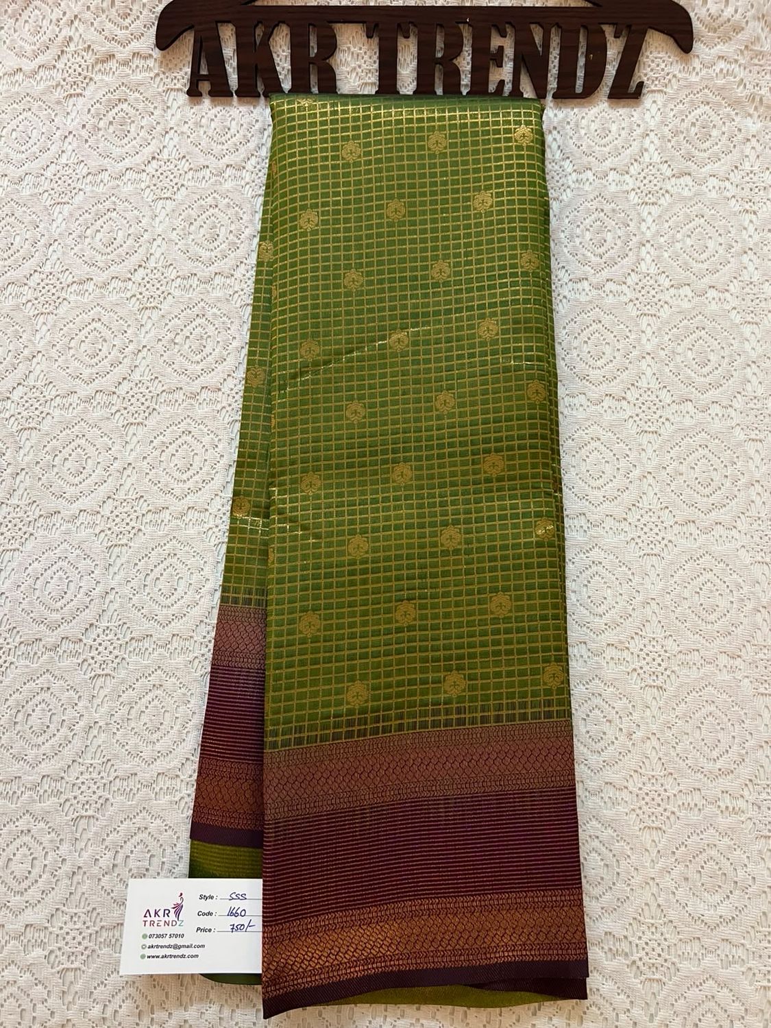 Kanchi Style Semi Silk Sarees