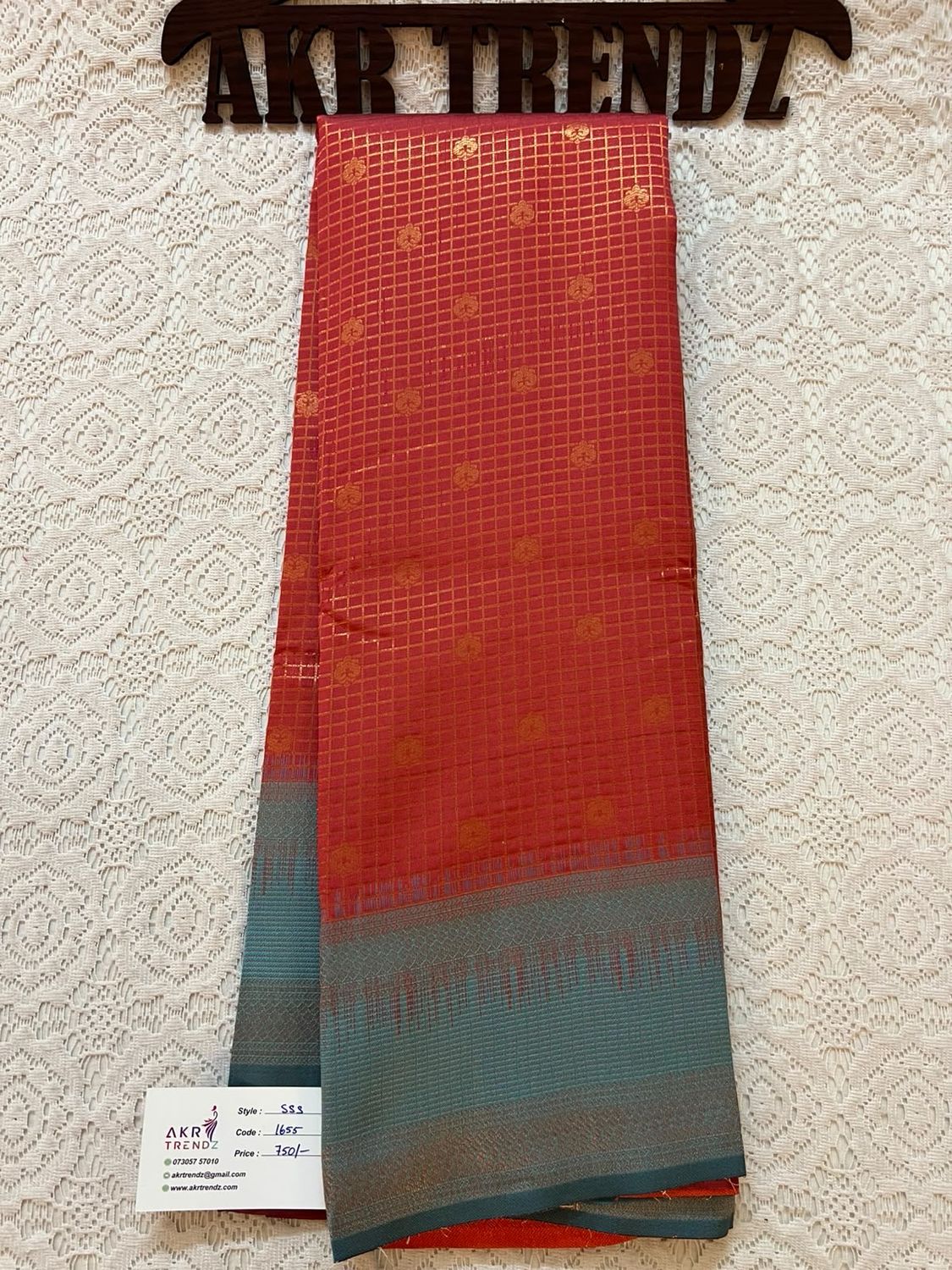 Kanchi Style Semi Silk Sarees