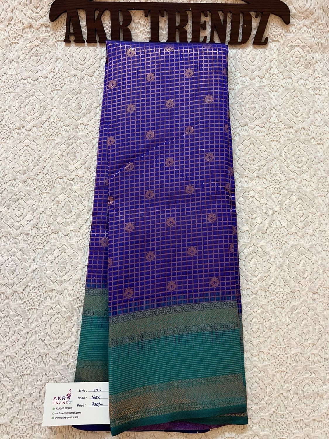 Kanchi Style Semi Silk Sarees