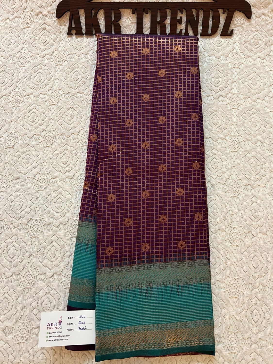 Kanchi Style Semi Silk Sarees