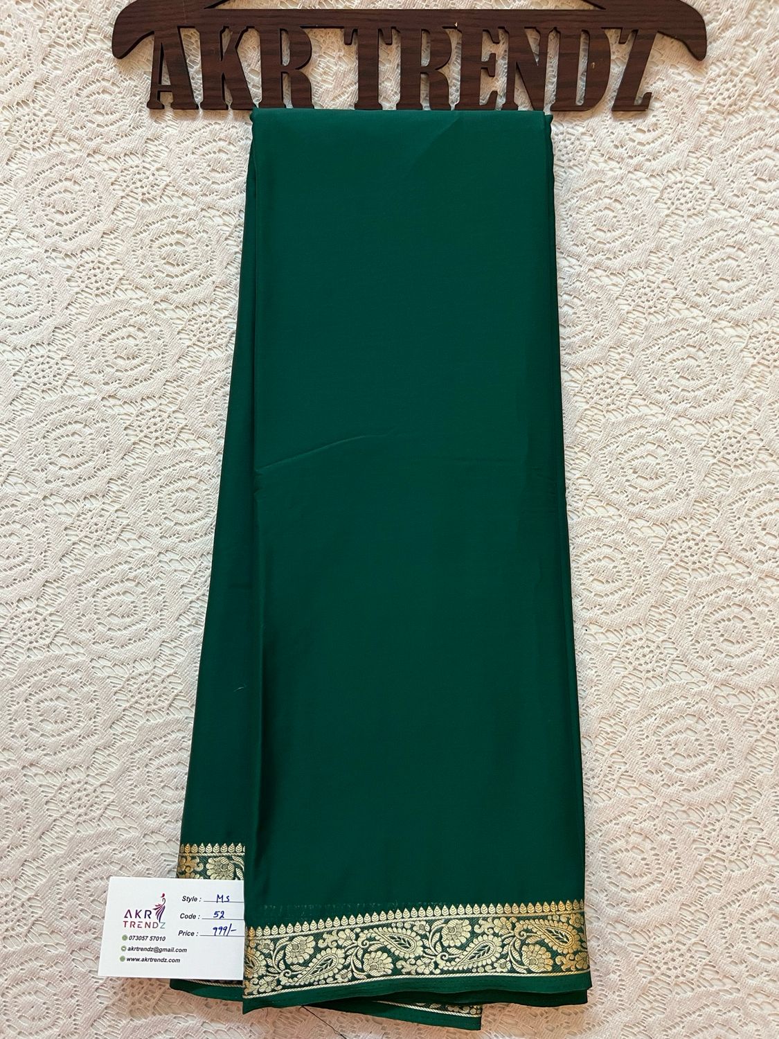 Mysore Crape Silk Sarees