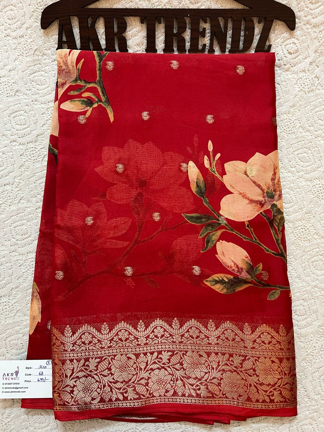 Soft Silk Georgette Sarees