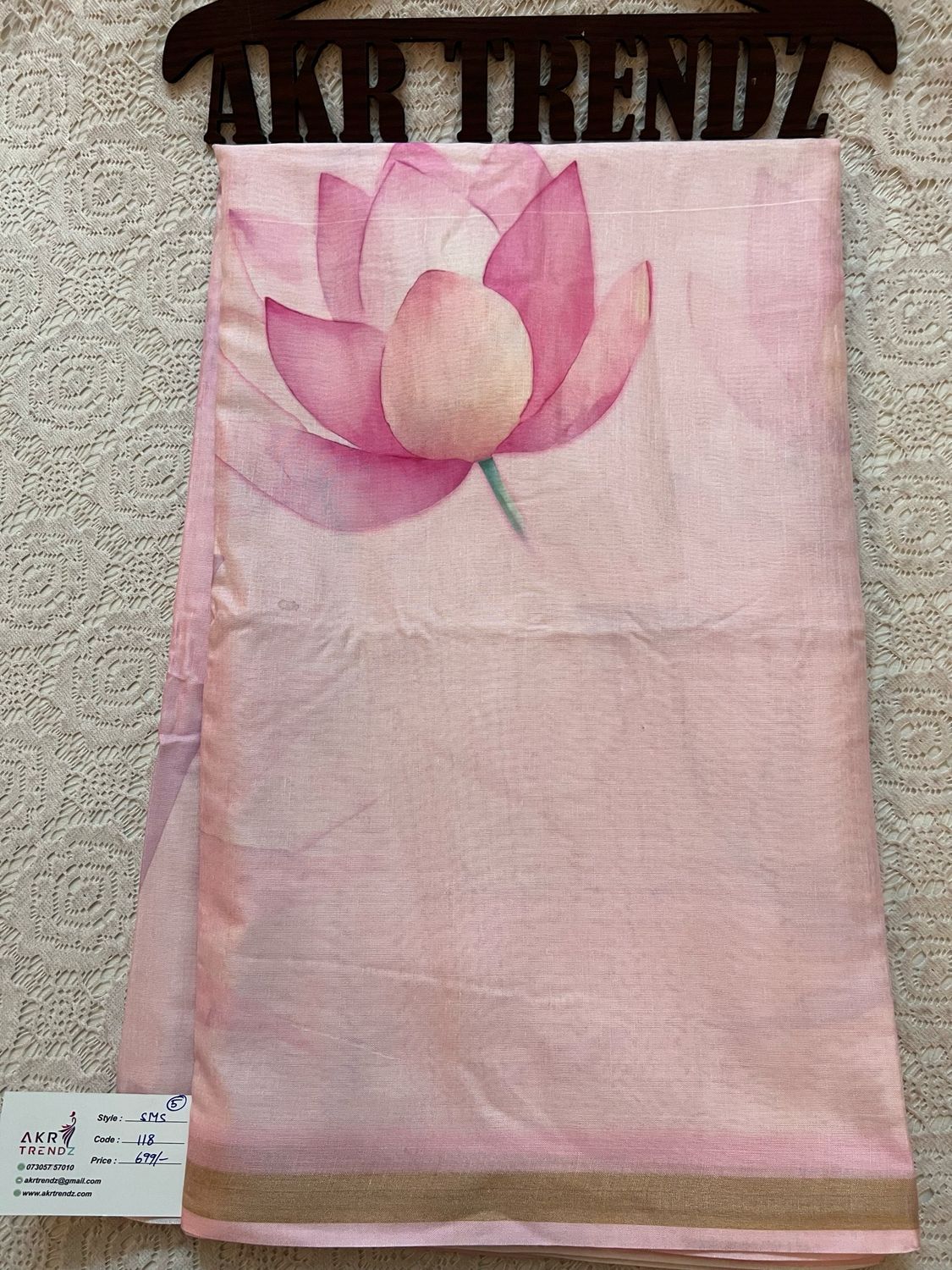 Lotus Silk Mix Cotton Sarees