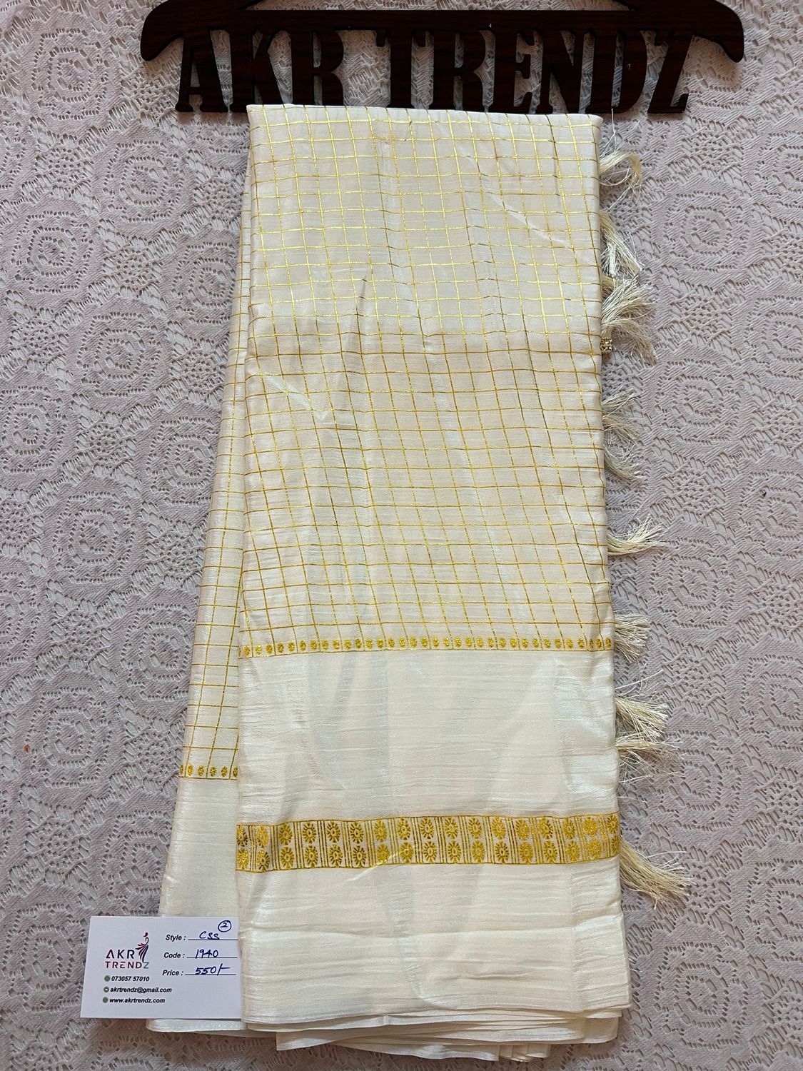 Crackle Soft Silk Sarees