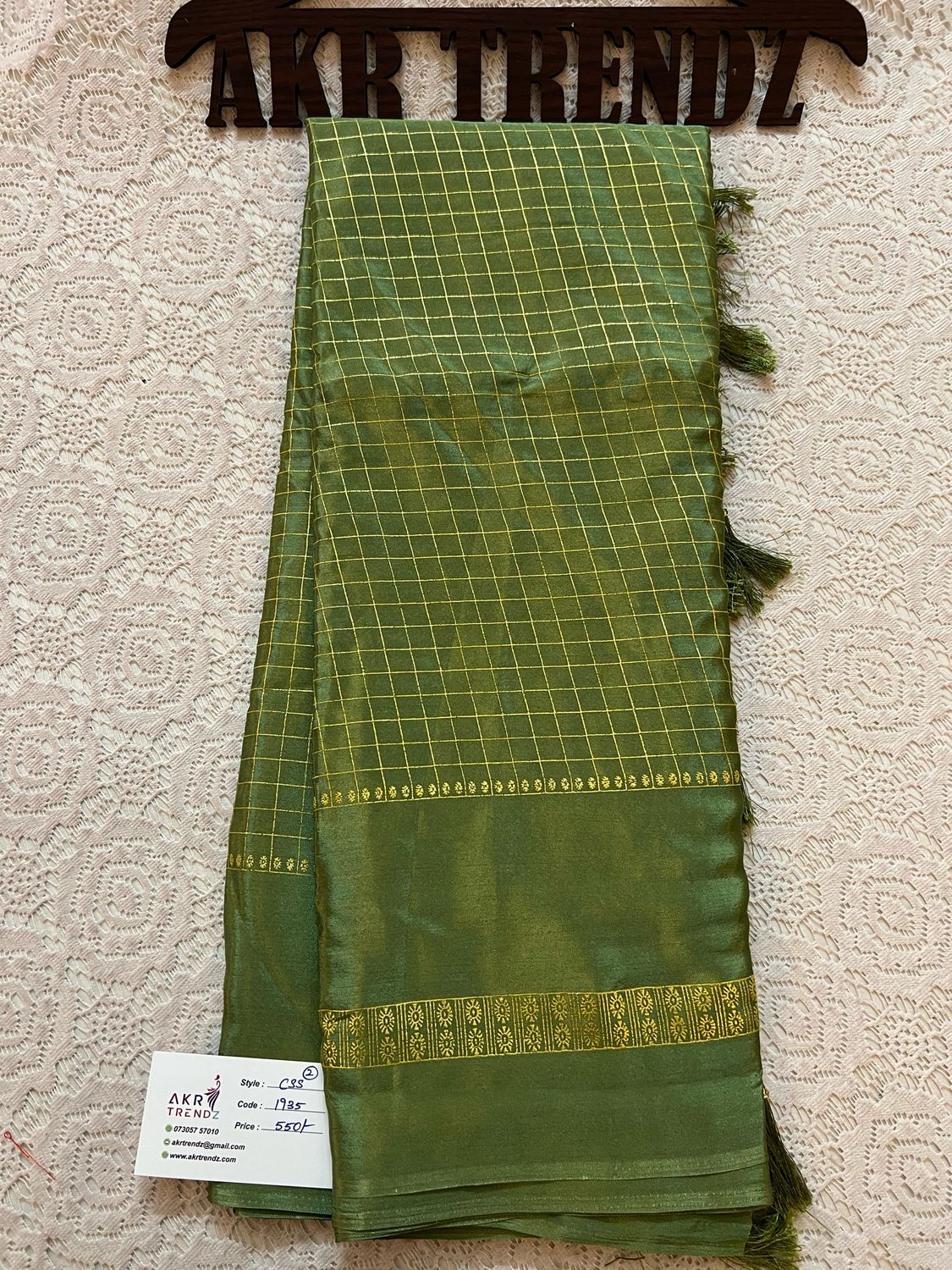 Crackle Soft Silk Sarees