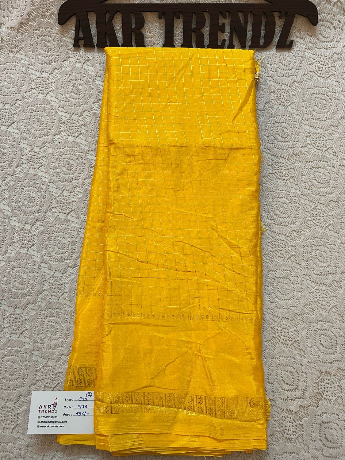 Crackle Soft Silk Sarees