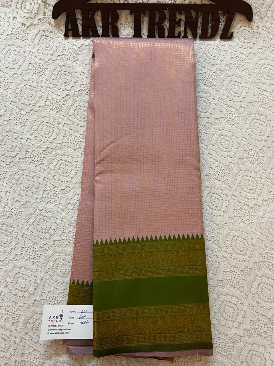 Kanchi Style Semi Silk Sarees