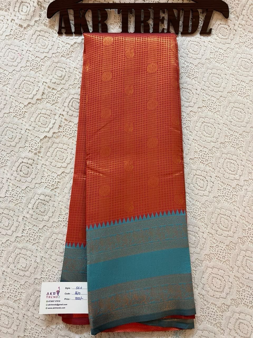 Kanchi Style Semi Silk Sarees