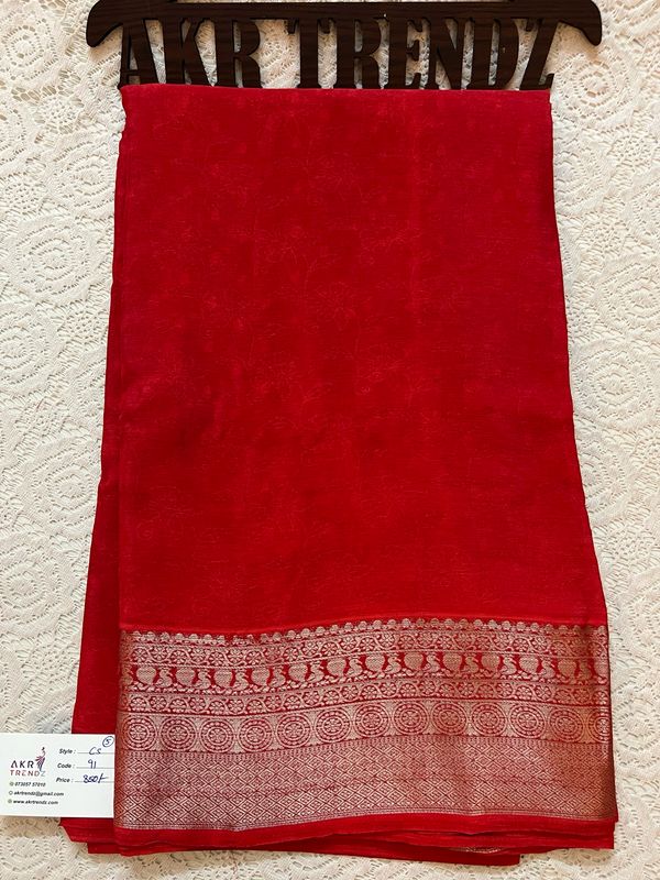Silk Georgette Sarees