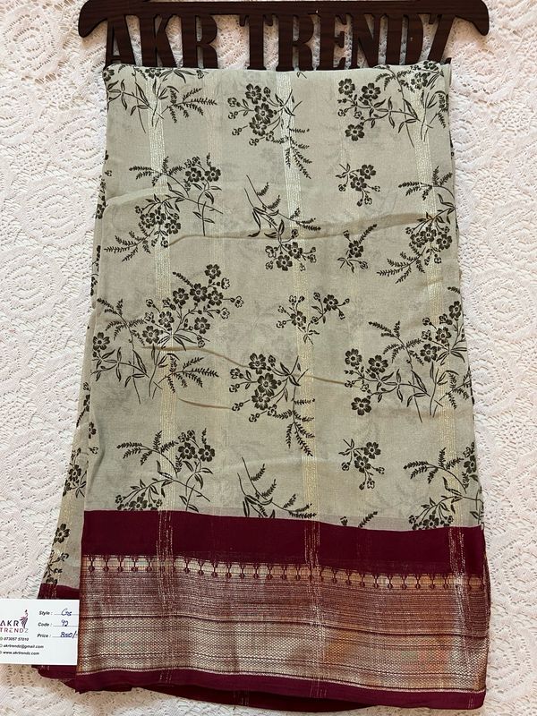 Fancy Georgette Sarees